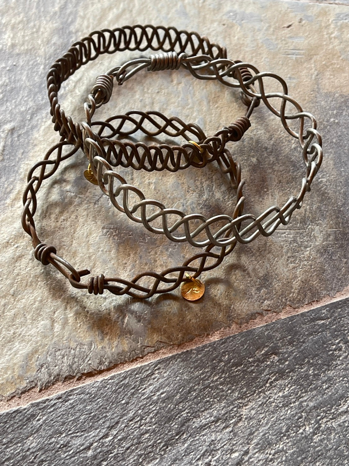 African Snare Bracelet - Coiled image 1