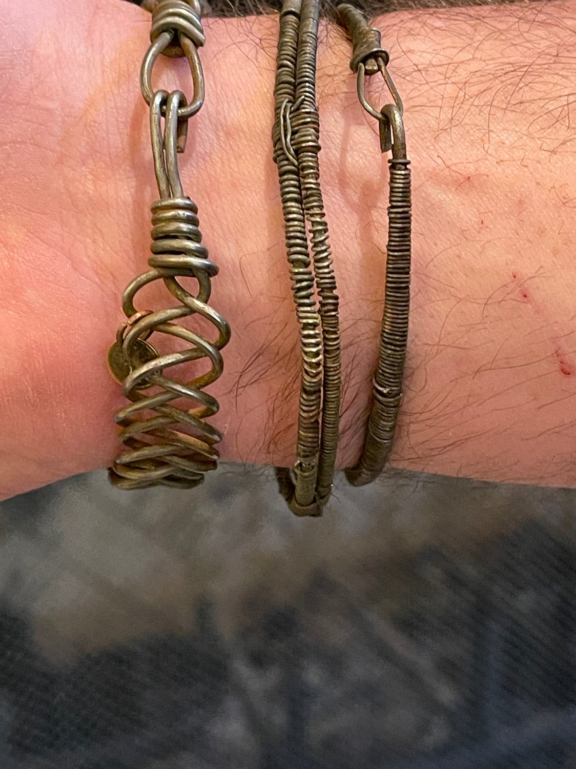 African Snare Bracelet - Coiled image 2